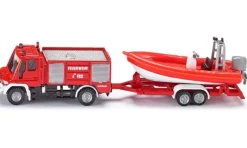 Siku 24 - Mercedes Benz Fire Engine w Boat 1:87
