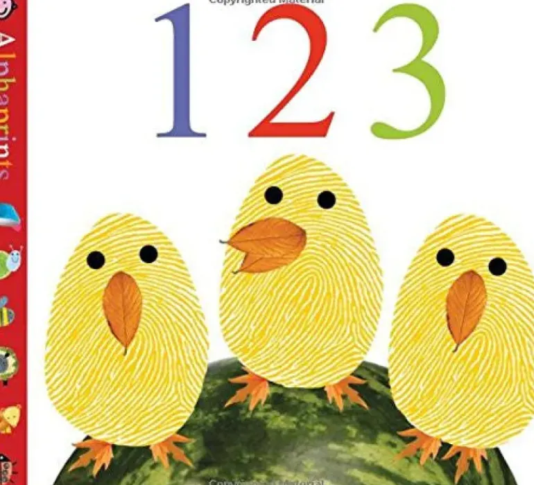 Alphaprints 123 (Board Book)