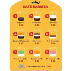 Battat - Mini Barista Wooden Playset