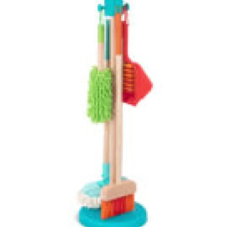 Battat - Sweep n Clean Wooden Cleaning Set