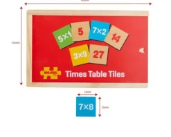 BIGJIGS - Times Table Tiles Box