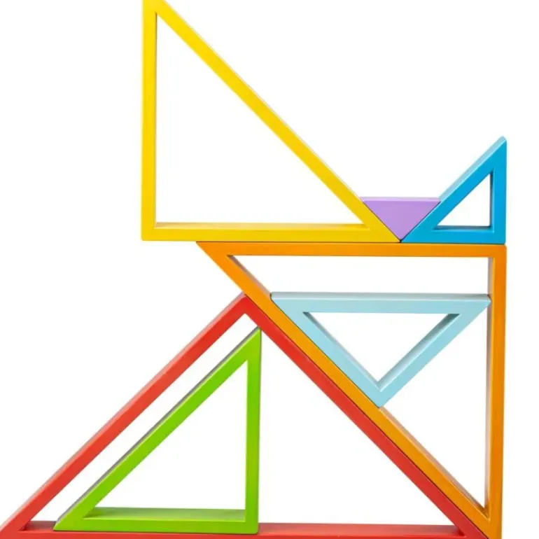 BIGJIGS - Wooden Stacking Triangles