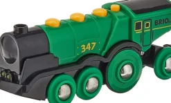 Brio - Battery Operated Big Green Action Locomotive