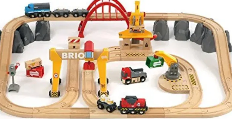 Brio - Cargo Railway Deluxe Train Set