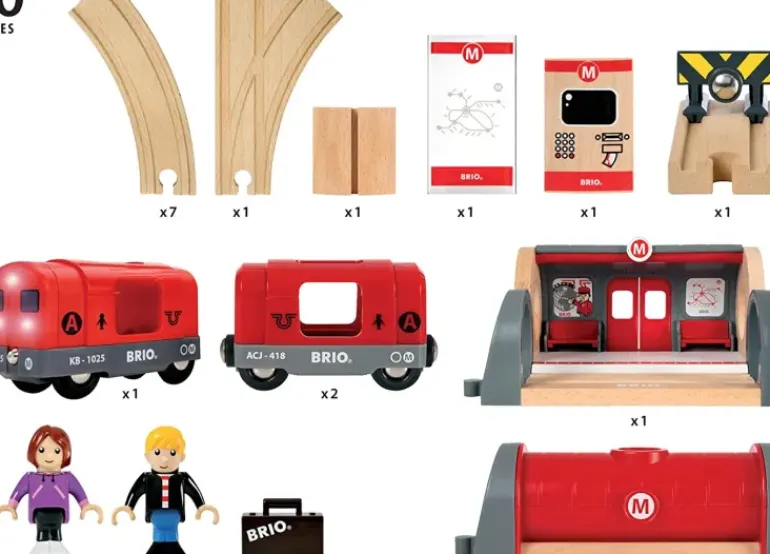 Brio - Metro Railway Set