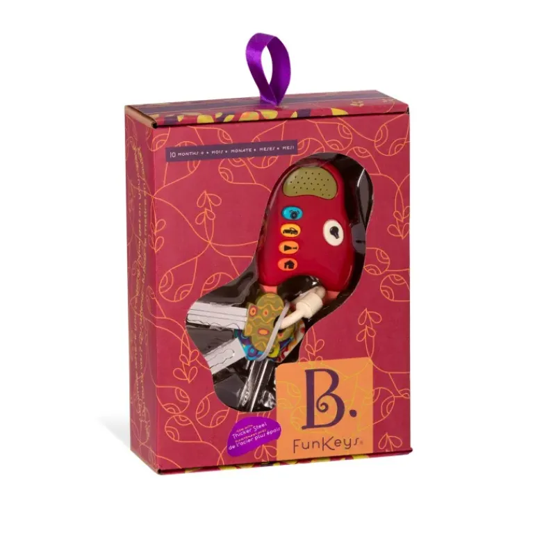 B. toys – FunKeys - Red