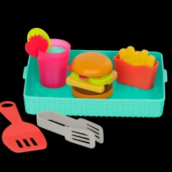 B. toys – Mini Chef - Build-a-Burger Playset