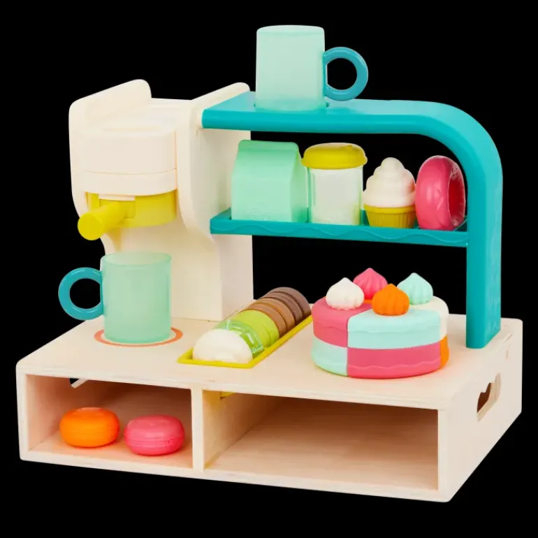B. toys – Mini Chef - Coffee Shop Playset