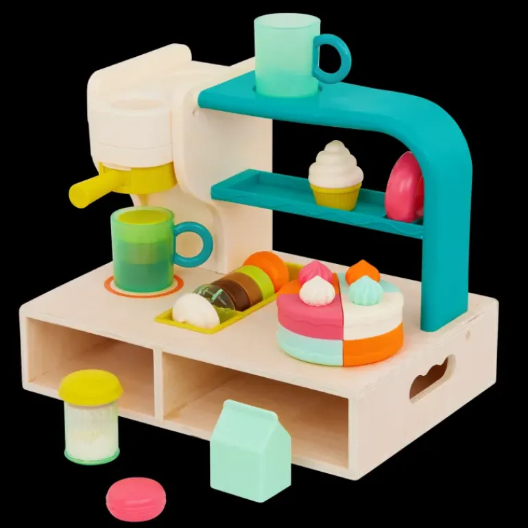B. toys – Mini Chef - Coffee Shop Playset