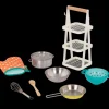 B. toys – Mini Chef - Pot & Pan Playset