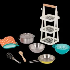 B. toys – Mini Chef - Pot & Pan Playset