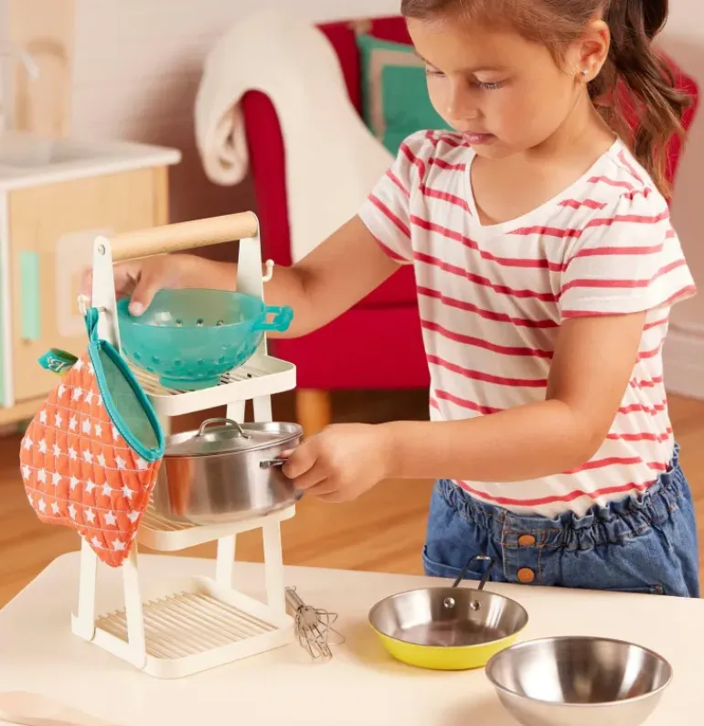 B. toys – Mini Chef - Pot & Pan Playset