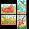 B. toys – Pack o' Puzzles - Dinosaurs