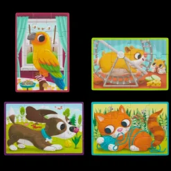 B. toys – Pack o' Puzzles - Pets