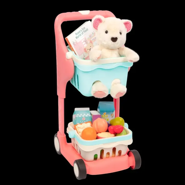 B. toys – Shop & Glow Toy Cart - Plush & Book