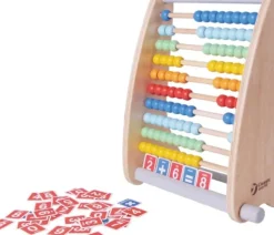 Classic World - Abacus Ball Frame with Counting Card