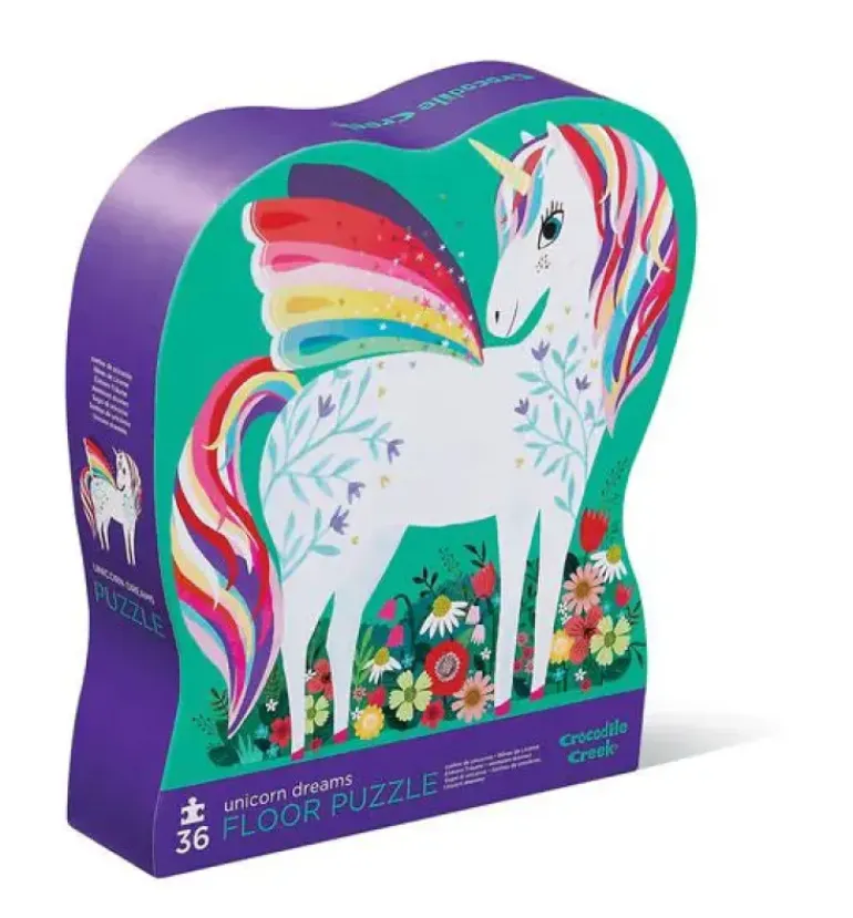 Crocodile Creek - Puzzle Floor 36pcs Unicorn Dreams