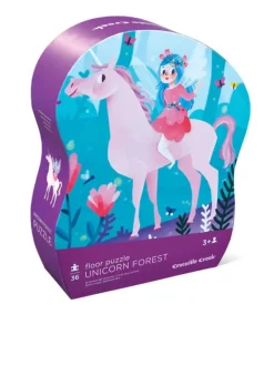 Crocodile Creek - Puzzle Floor 36pcs - Unicorn Forest