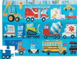 Crocodile Creek - Puzzle Floor 36pcs Vehicles