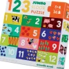 Crocodile Creek - Puzzle Jumbo 36pcs - Barnyard 123