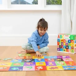 Crocodile Creek - Puzzle Jumbo 52pcs - Kids World ABC