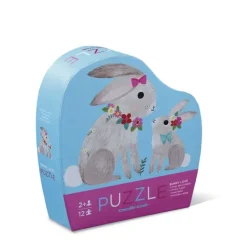 Crocodile Creek - Puzzle Mini 12pcs - Bunny Love