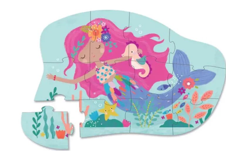 Crocodile Creek - Puzzle Mini 12pcs Mermaid Dreams
