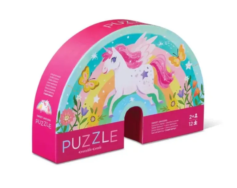 Crocodile Creek - Puzzle Mini 12pcs Sweet Unicorn