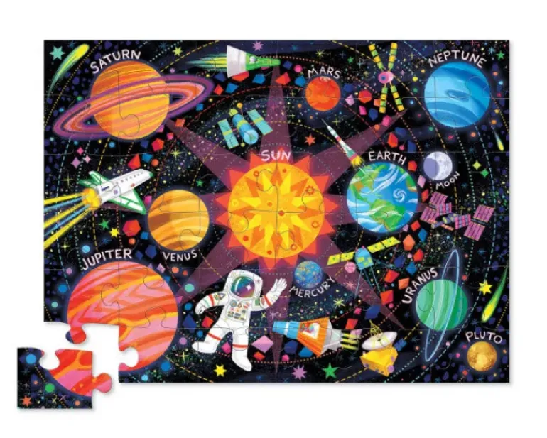Crocodile Creek - Puzzle 36pcs - Space Explorer