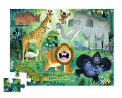 Crocodile Creek - Puzzle 36pcs - Very Wild Animals
