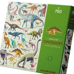 Crocodile Creek - Puzzle 750pcs - World Of Dinosaurs