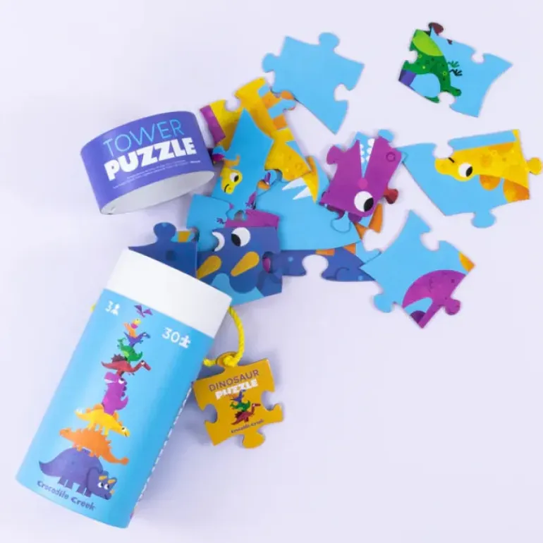 Crocodile Creek - Puzzle Tower 30pcs - Jungle