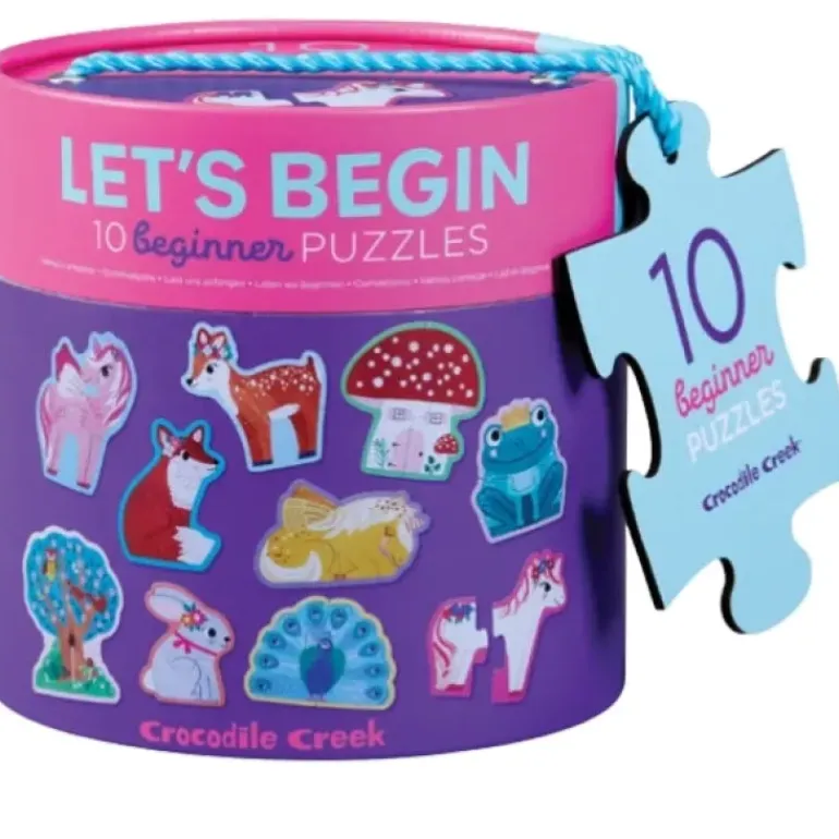 Crocodile Creek - Puzzle 10x2pcs - Lets Begin Unicorn