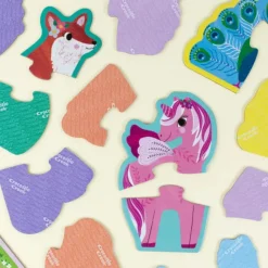 Crocodile Creek - Puzzle 10x2pcs - Lets Begin Unicorn