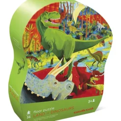 Crocodile Creek - Shaped Puzzle 36pcs - Land of Dinosaurs