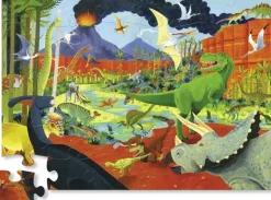 Crocodile Creek - Shaped Puzzle 36pcs - Land of Dinosaurs