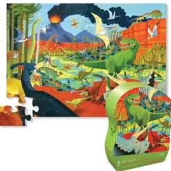 Crocodile Creek - Shaped Puzzle 36pcs - Land of Dinosaurs