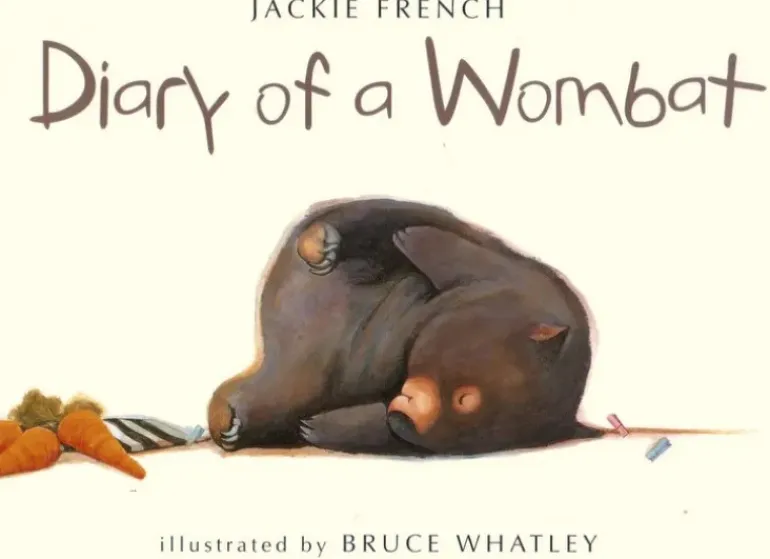 Diary of a Wombat (Board Book)
