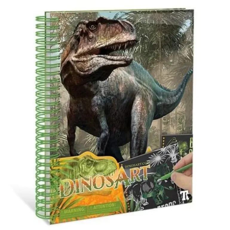 DinosArt - Creative Book Scratch & Sketch