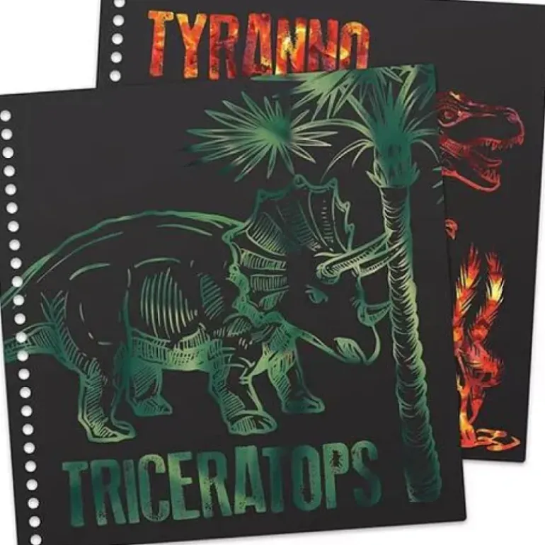 DinosArt - Creative Book Scratch & Sketch