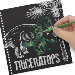 DinosArt - Creative Book Scratch & Sketch