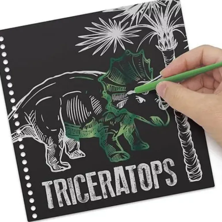 DinosArt - Creative Book Scratch & Sketch