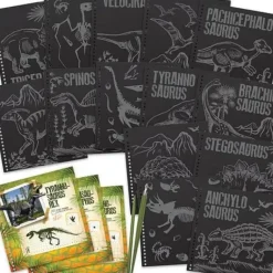 DinosArt - Creative Book Scratch & Sketch