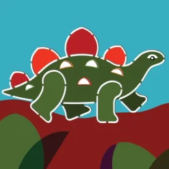 Djeco - Dinosaur Stencil