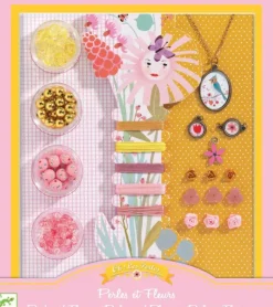 Djeco - Pearls Flowers and Beads Jewellery Set
