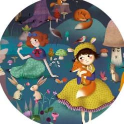 Djeco - Puzzle Observation 100pcs - Enchanted Forest