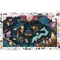 Djeco - Puzzle Observation 54pcs - Sorcerers Apprentices