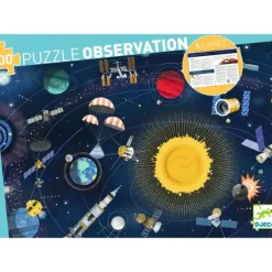 Djeco - Puzzle Observation 200pcs - Space