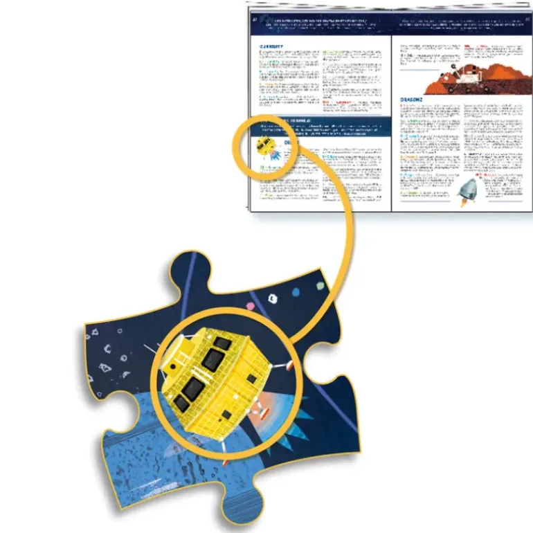 Djeco - Puzzle Observation 200pcs - Space