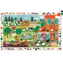 Djeco - Puzzle Observation 35pcs - The Farm